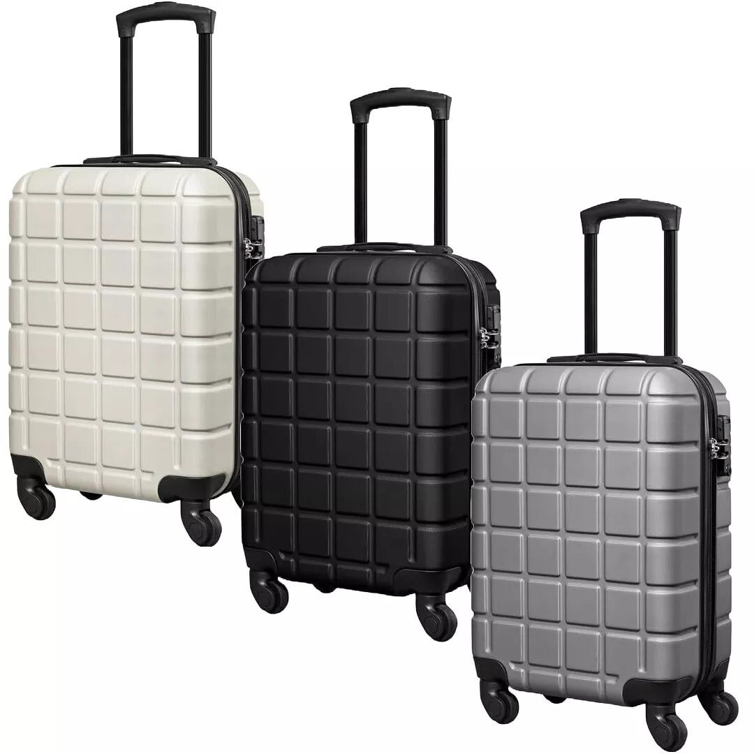 Lightweight Carry on Suitcase with TSA Lock 20 inch Cabin Suitcase Approved by Over 100+ Airlines with 4 Wheels ABS Hard Case British Airways, RyanAir, Virgin Atlantic, Emirates & More