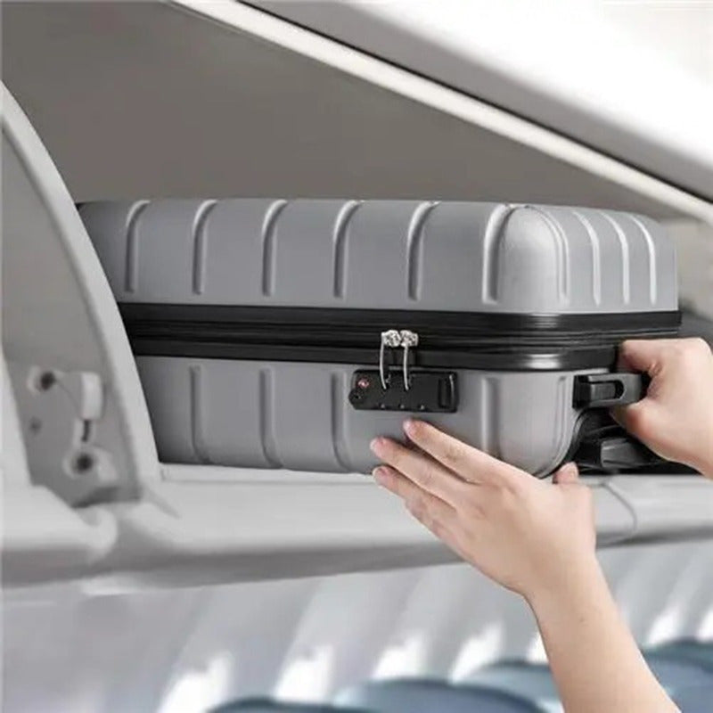 Lightweight Carry on Suitcase with TSA Lock 20 inch Cabin Suitcase Approved by Over 100+ Airlines with 4 Wheels ABS Hard Case British Airways, RyanAir, Virgin Atlantic, Emirates & More
