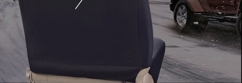 Universal Car Seat Cover Set PU Leather Vehicle Cushion Full Surrounded Protector Pad Anti-Scratch Fit Sedan Suv Pick-up Truck