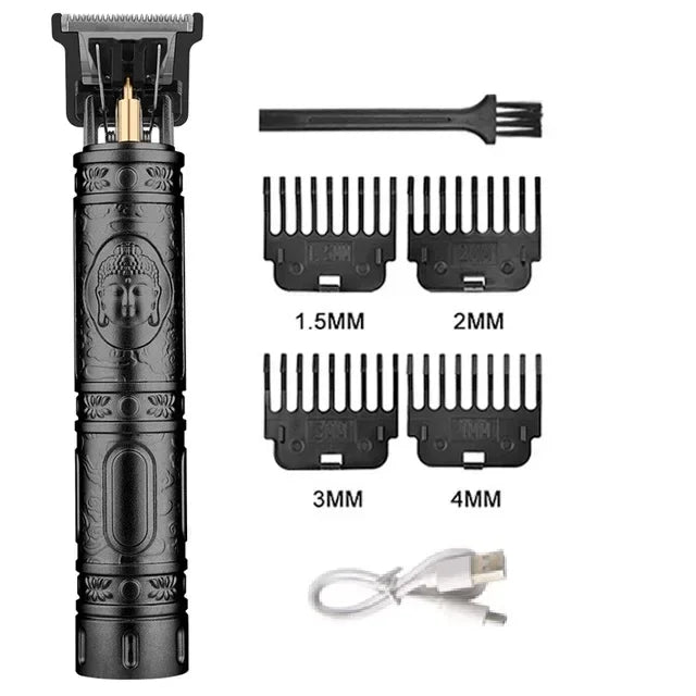 Men's Beard Trimmer Hot Sale Electric Hair Cutting Machine Rechargeable Hair Clipper Barber Electric Shaver for Men