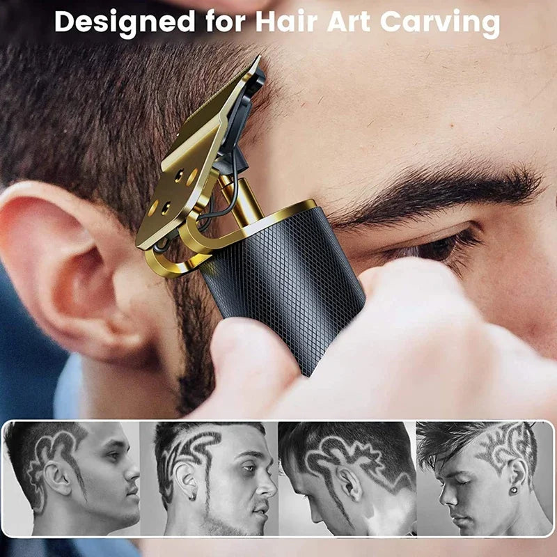 Men's Beard Trimmer Hot Sale Electric Hair Cutting Machine Rechargeable Hair Clipper Barber Electric Shaver for Men