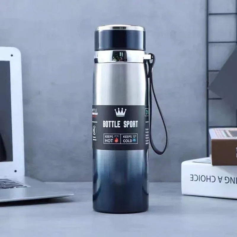 1L Stainless Steel Thermos Bottle Thermal Water Bottle Keep Cold And Hot Water Bottle Thermos For Water Tea Coffee Vacuum Flasks