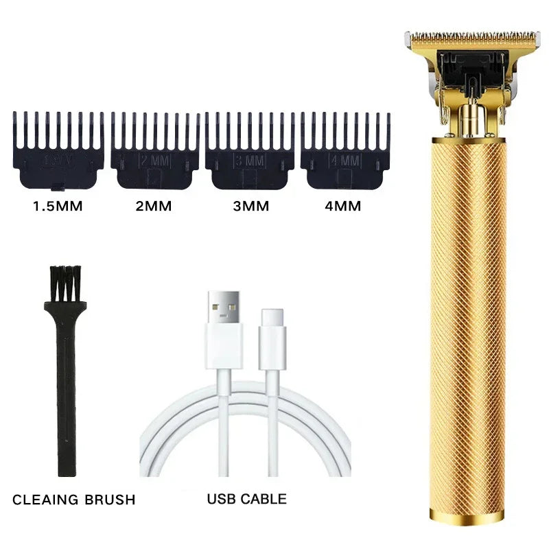 Men's Beard Trimmer Hot Sale Electric Hair Cutting Machine Rechargeable Hair Clipper Barber Electric Shaver for Men