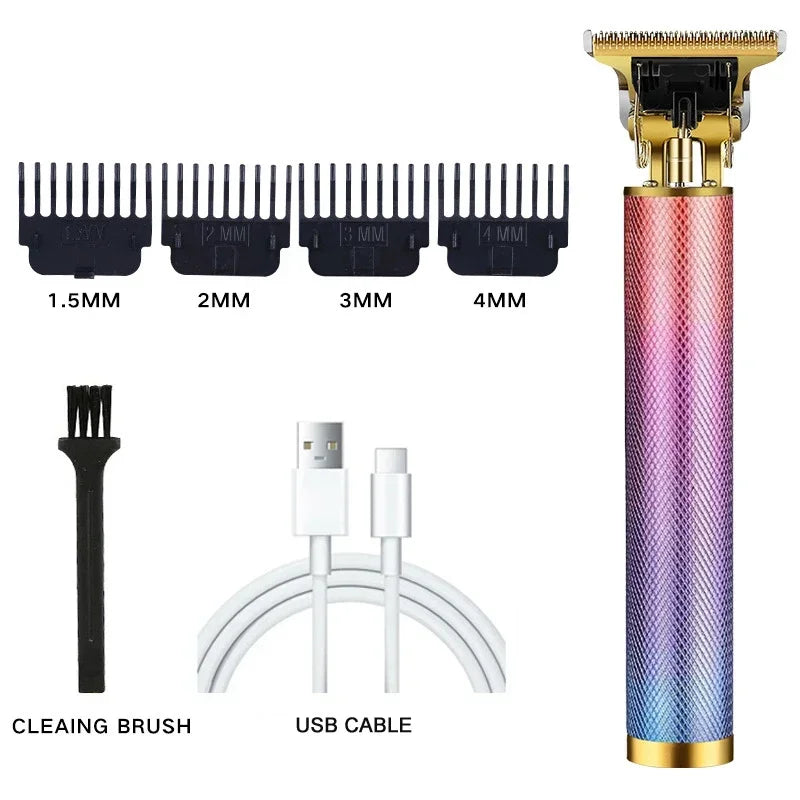 Men's Beard Trimmer Hot Sale Electric Hair Cutting Machine Rechargeable Hair Clipper Barber Electric Shaver for Men