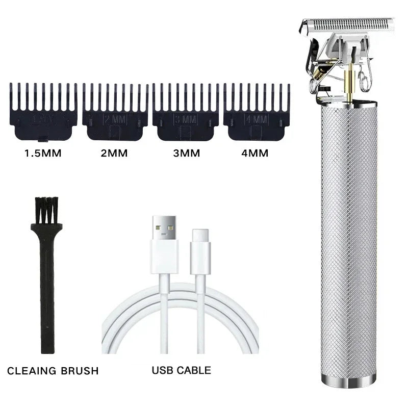 Men's Beard Trimmer Hot Sale Electric Hair Cutting Machine Rechargeable Hair Clipper Barber Electric Shaver for Men