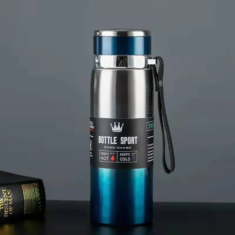 1L Stainless Steel Thermos Bottle Thermal Water Bottle Keep Cold And Hot Water Bottle Thermos For Water Tea Coffee Vacuum Flasks