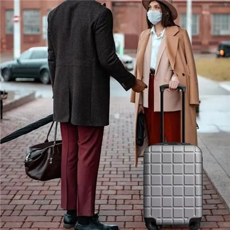 Lightweight Carry on Suitcase with TSA Lock 20 inch Cabin Suitcase Approved by Over 100+ Airlines with 4 Wheels ABS Hard Case British Airways, RyanAir, Virgin Atlantic, Emirates & More
