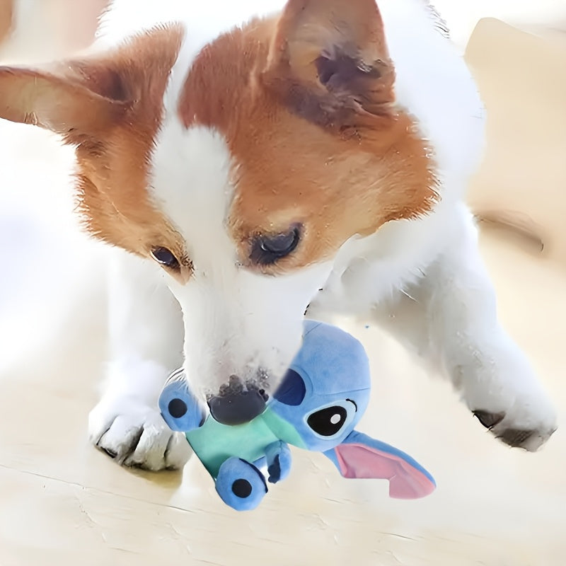 [Lilo & Stitch Plush Toy] Officially Licensed Lilo & Stitch Plush Toy - Soft Fabric, Cute Cartoon Design with Pink & Blue Accents, Collectible Gift, Birthday Surprise, Home Decor, Stuffed Animal, Playful Design, Quality Craft