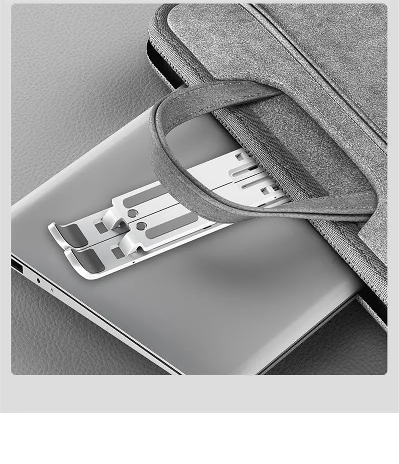 Foldable Laptop Stand Adjustable Portable Notebook Bracket Support Base ABS Holder For Macbook Air Pro Accessories Convenient