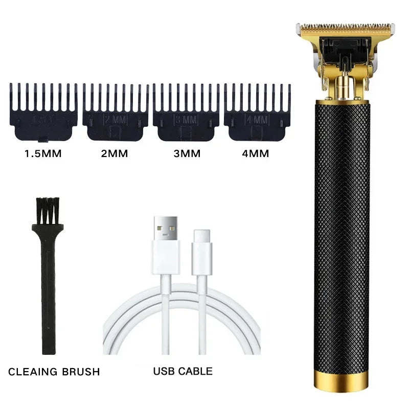 Men's Beard Trimmer Hot Sale Electric Hair Cutting Machine Rechargeable Hair Clipper Barber Electric Shaver for Men
